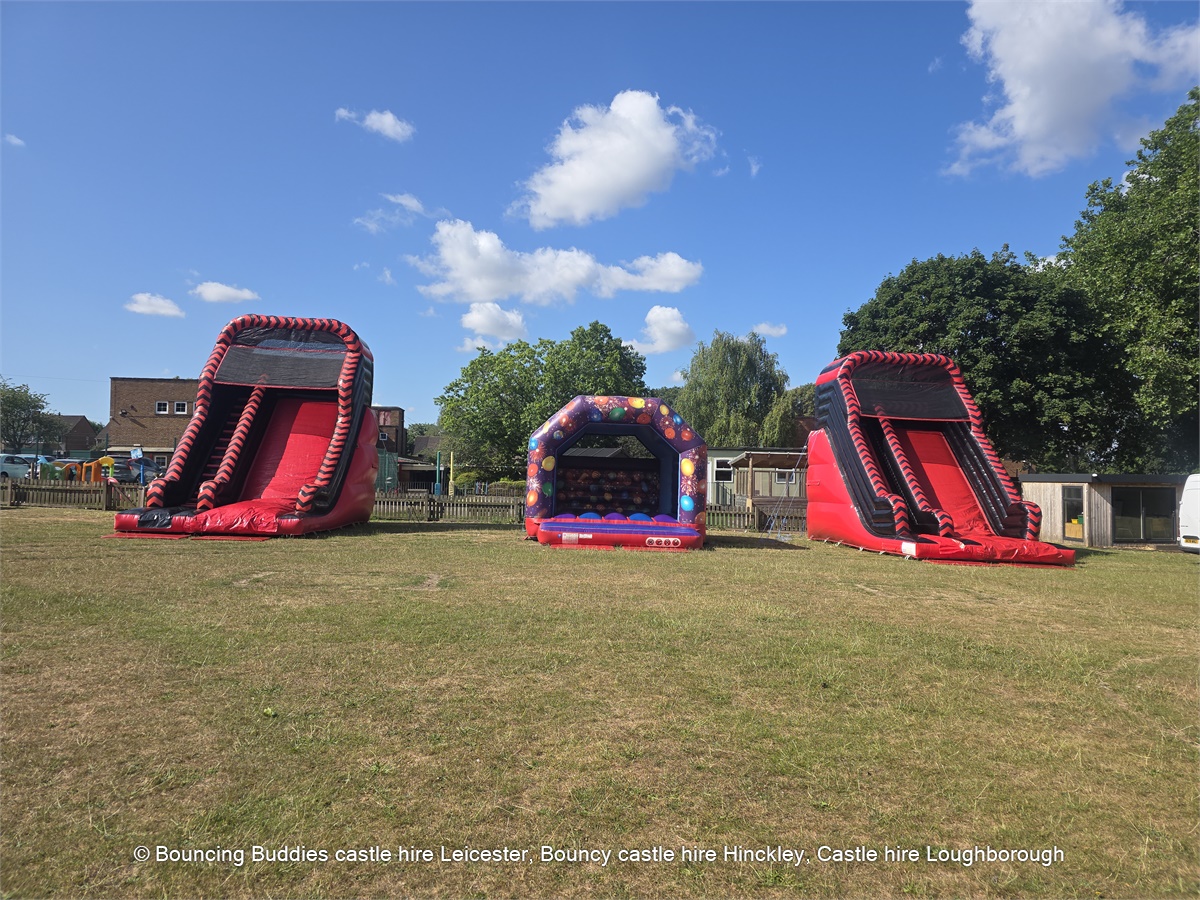 Mega Slide hire Leicester - Inflatable slide hire Leicester