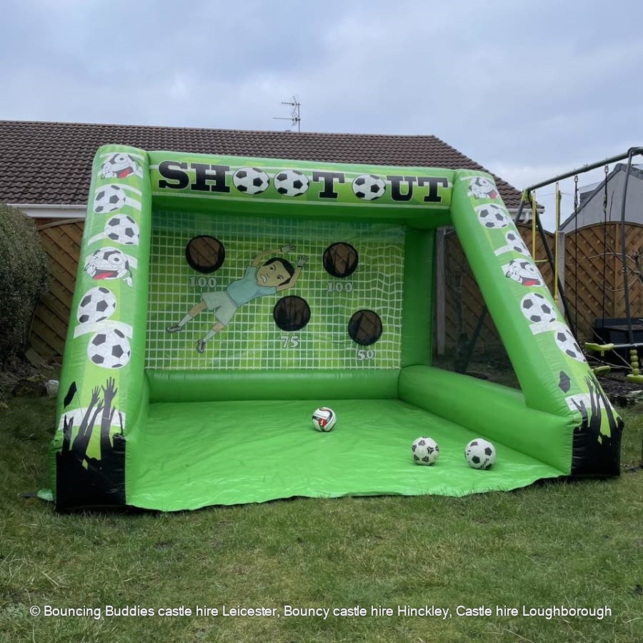 Penalty shootout - Bouncy castle Hire, Bounce N slide hire, Inflatable ...